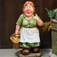 Сад.фигура Дачница 66см