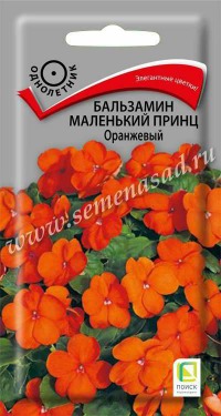 Цв.Бальзамин Маленький принц Оранжевый Поиск цв.п. 0,02гр