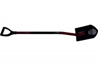 Ин.Лопата штыковая Лидер-ШМ с металлическим черенком и V-образной ручкой  (060103)