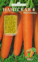 Морковь Драже Нантская 4 Поиск   300шт.