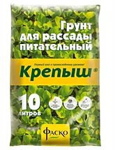 Грунт Крепыш рассадный Фаско 10л  уп.5шт