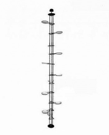 Подставка  Декор 18-009 на 9 растений (черный-золото)