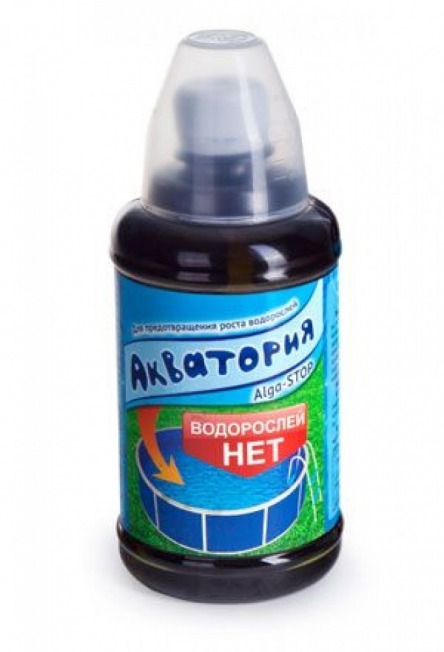 Акватория Alga-STOP  500мл  (предотвращает рост водорослей, не содержит хлор)