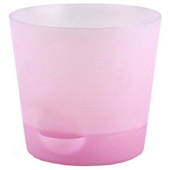 Кашпо пластиковое Для орхидеи  ORCHID 1,4л с поддоном (розовый)  203-11