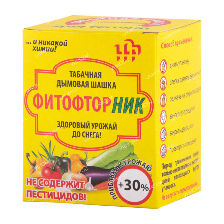 Х.Шашка табачная Фитофторник от болезней (пак.220гр)  уп.30шт.