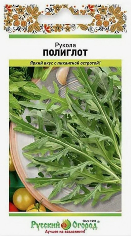 Салат Рукола Полиглот НК цв.п. 0,5гр. (раннесп., компактный)