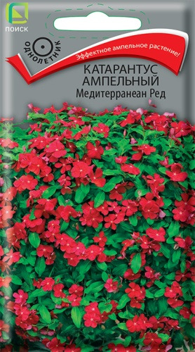 Цв.Катарантус ампельный Медитерранеан Ред Поиск 10шт.