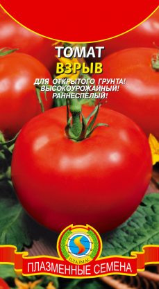 Томат Взрыв Плазмас цв.п. (ранний, низкоросл., холодостойкий)