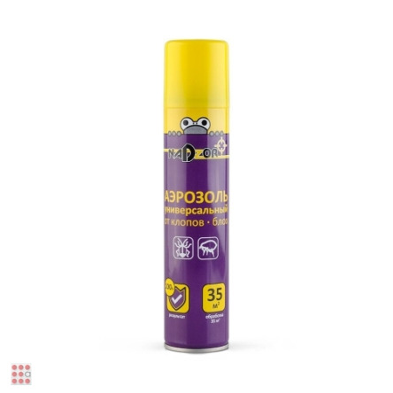 Х.Аэрозоль Надзор от клопов и блох  200мл  уп.24шт.