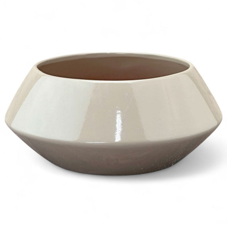 Кашпо Глянец персея капучино  d19/h8см