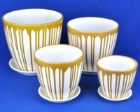 Кашпо Бутон Роспись (65) 21см