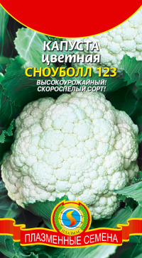 Капуста цветная Сноуболл 123  Плазмас цв.п.