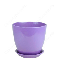 Кашпо Бутон Глянец синий 12см