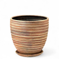 Кашпо Модерн бутон бежевый 20см