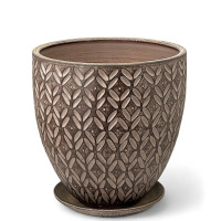 Кашпо Ажур слива бутон 24см