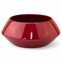 Кашпо Глянец персея вишневый  d19/h8см