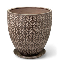 Кашпо Ажур слива бутон 28см