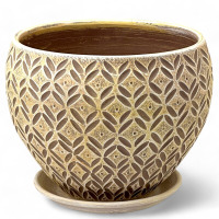 Кашпо Ажур бархат классика 24см