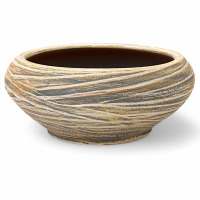 Кашпо Плошка меренга пастель 18см