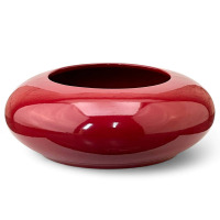 Кашпо Глянец оазис вишневый  d20/h7,5см