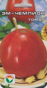 Томат Эм Чемпион  Сиб.сад  цв.п. 20шт.(откр.грунт,среднеранний, низкоросл.,до 700г)