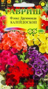 Цв.Флокс Калейдоскоп друммонда крупноцвет. смесь Гавриш 0,1гр (15-20см)