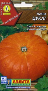 Тыква Цукат Аэлита цв.п. 1гр (сладкая, хранится до 6мес.) - уменьшеная