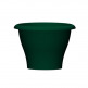 Кашпо пластиковое Гамма д.25  4,2л  с поддоном (малахит) - уменьшеная
