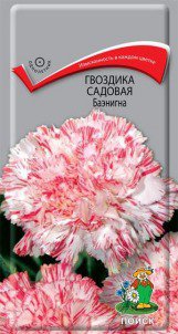 Цв.Гвоздика садовая Баэнигна Поиск 0,1 гр. (крупные махровые цветы) - уменьшеная